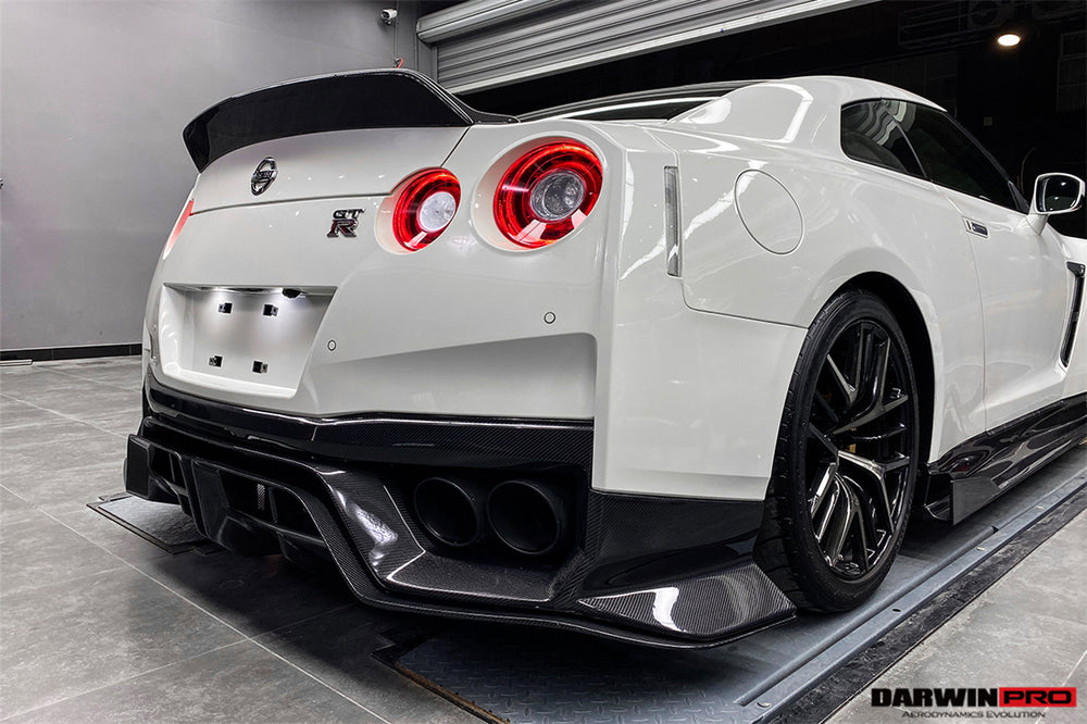 2008-2023 Nissan GTR R35 CBA DBA EBA BKSS Style Carbon Fiber Trunk Spoiler - DarwinPRO Aerodynamics