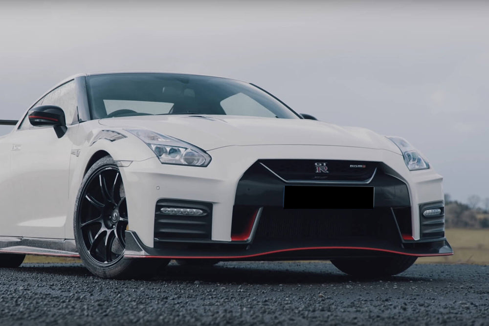 Parachoques delantero de fibra de carbono NISMO original Nissan GTR R35 CBA/DBA/EBA 2008-2022