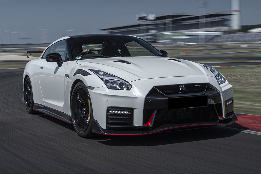 Parachoques delantero de fibra de carbono NISMO original Nissan GTR R35 CBA/DBA/EBA 2008-2022