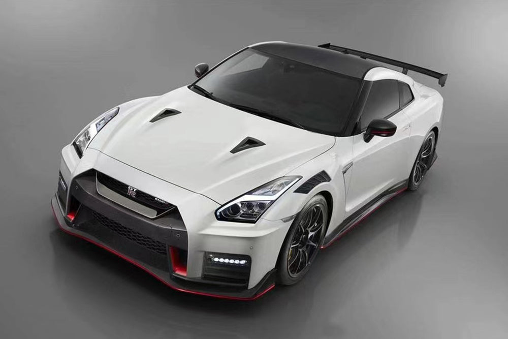 2008-2023 Nissan GTR R35 CBA DBA EBA Original 1:1 NISMO Carbon Fiber Front Bumper - DarwinPRO Aerodynamics