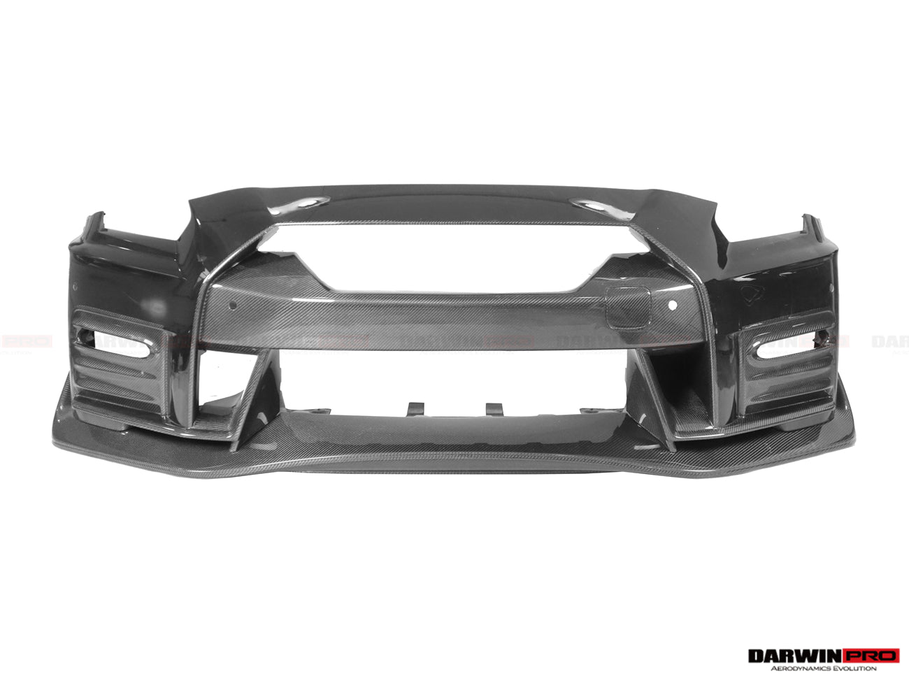 2008-2023 Nissan GTR R35 CBA DBA EBA Original 1:1 NISMO Carbon Fiber Front Bumper - DarwinPRO Aerodynamics
