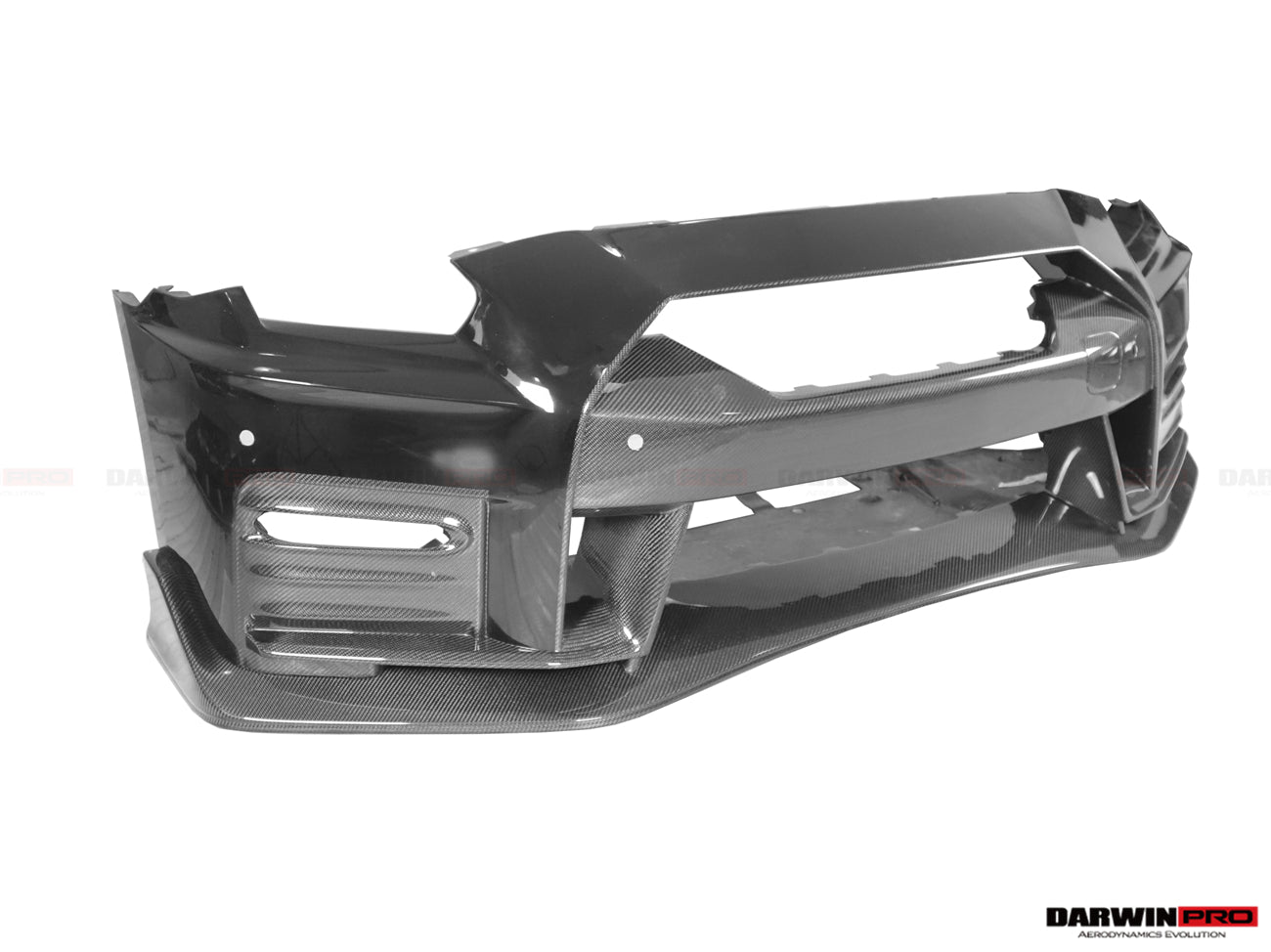 2008-2023 Nissan GTR R35 CBA DBA EBA Original 1:1 NISMO Carbon Fiber Front Bumper - DarwinPRO Aerodynamics