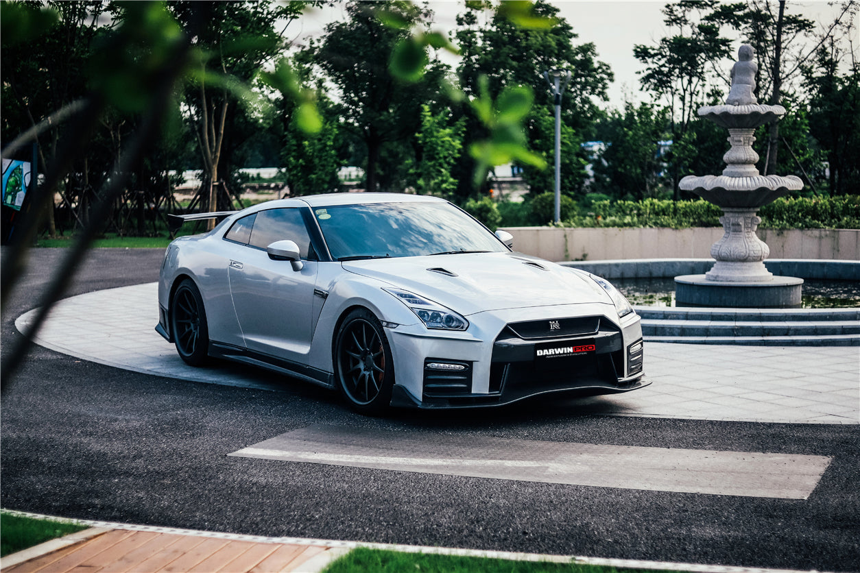 2008-2023 Nissan GTR R35 CBA | DBA Carbon Fiber Side Skirts - DarwinPRO ...