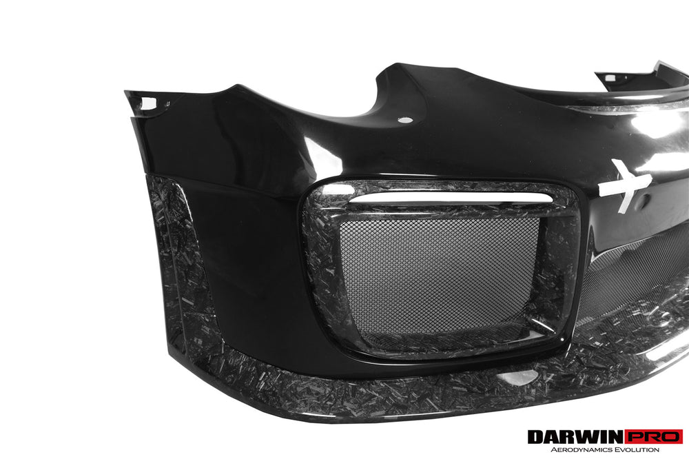 DarwinPRO 2016-2019 Porsche 911 991.2 Carrera &Targa 4 & 4S GT2RS Style Partial Carbon Fiber Front Bumper