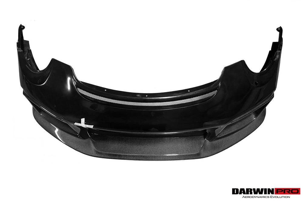 DarwinPRO 2016-2019 Porsche 911 991.2 Carrera &Targa 4 & 4S GT2RS Style Partial Carbon Fiber Front Bumper