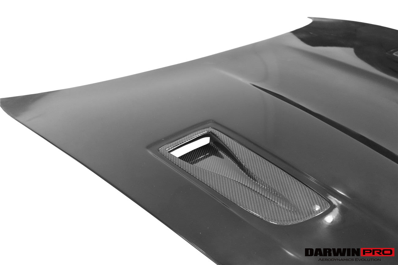 DarwinPRO 2012-2019 Porsche 991 Carrera S & Targa 4 & 4s GT2RS Style Carbon Fiber Hood - DarwinPRO Aerodynamics