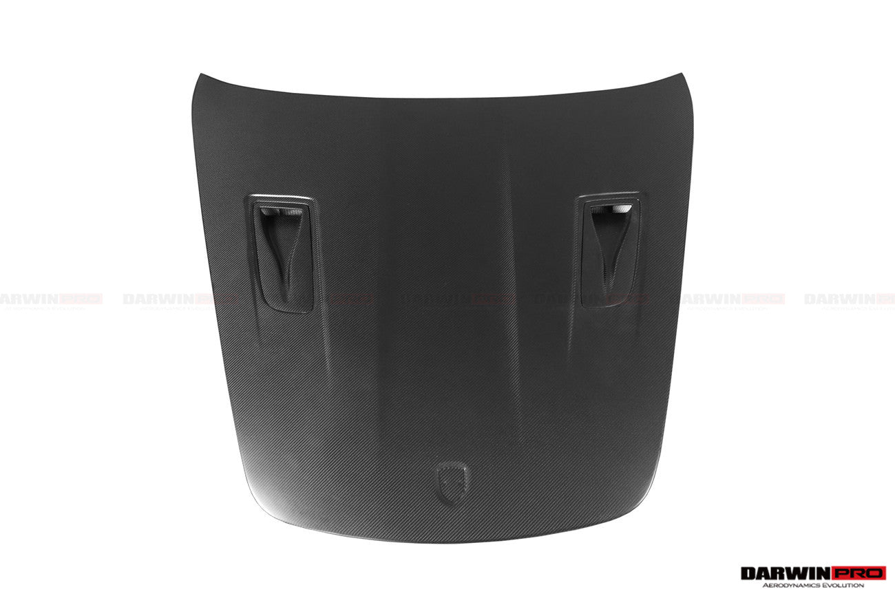 DarwinPRO 2005-2012 Porsche 911 997 Carrera & S & 4S & Turbo & 06-12 Cayman 987 GT2RS Style Hood - DarwinPRO Aerodynamics