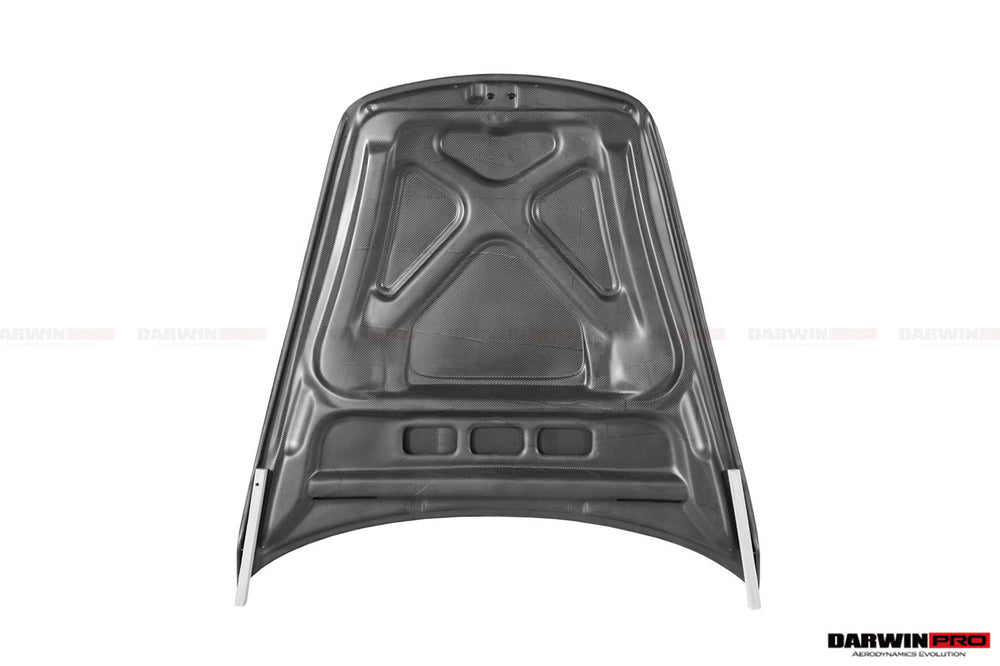 DarwinPRO 2005-2012 Porsche 911 997 Carrera & S & 4S & Turbo & 06-12 Cayman 987 GT2RS Style Hood - DarwinPRO Aerodynamics
