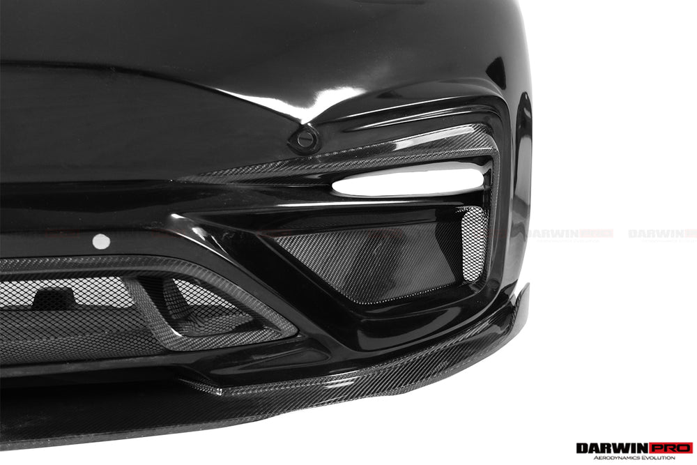 Parachoques delantero de fibra de carbono IMP Performance del modelo Y de Tesla 2020-2023