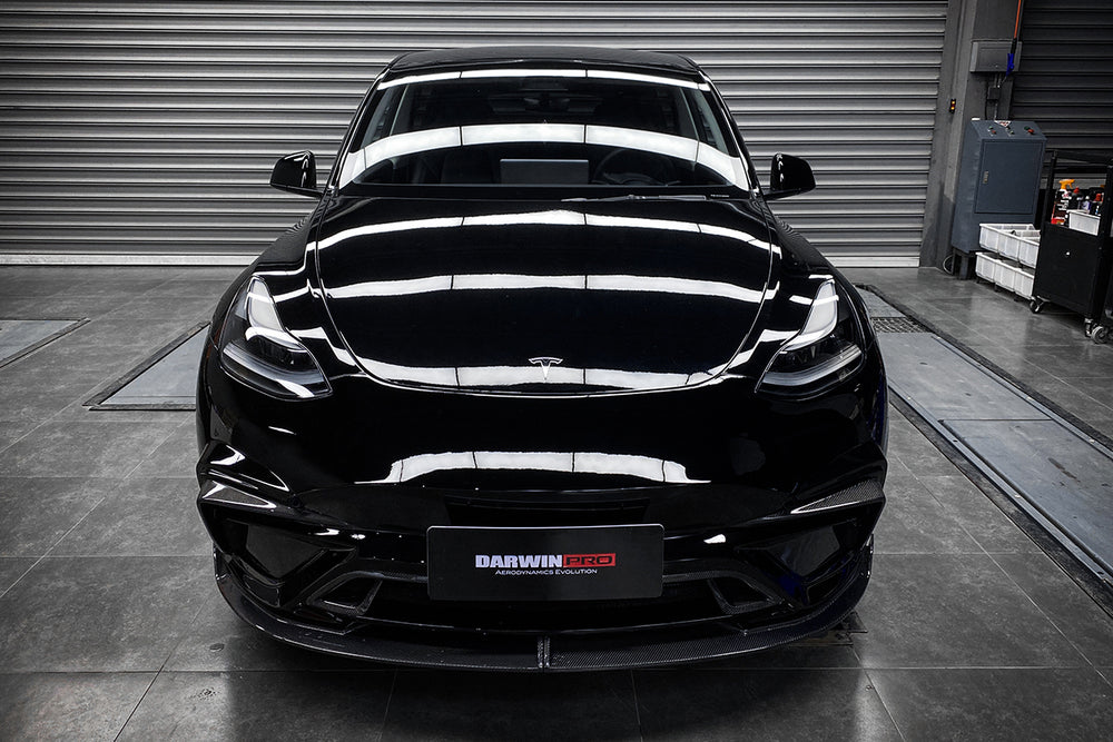 Parachoques delantero de fibra de carbono IMP Performance del modelo Y de Tesla 2020-2023