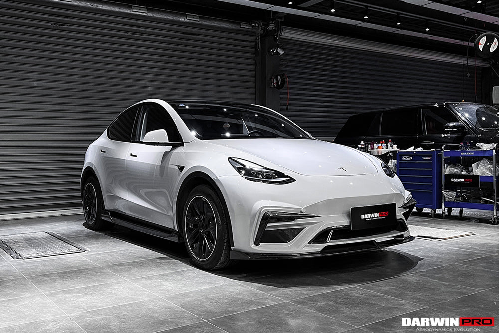 Parachoques delantero de fibra de carbono IMP Performance del modelo Y de Tesla 2020-2023