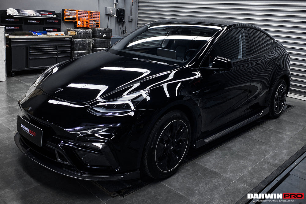 Parachoques delantero de fibra de carbono IMP Performance del modelo Y de Tesla 2020-2023