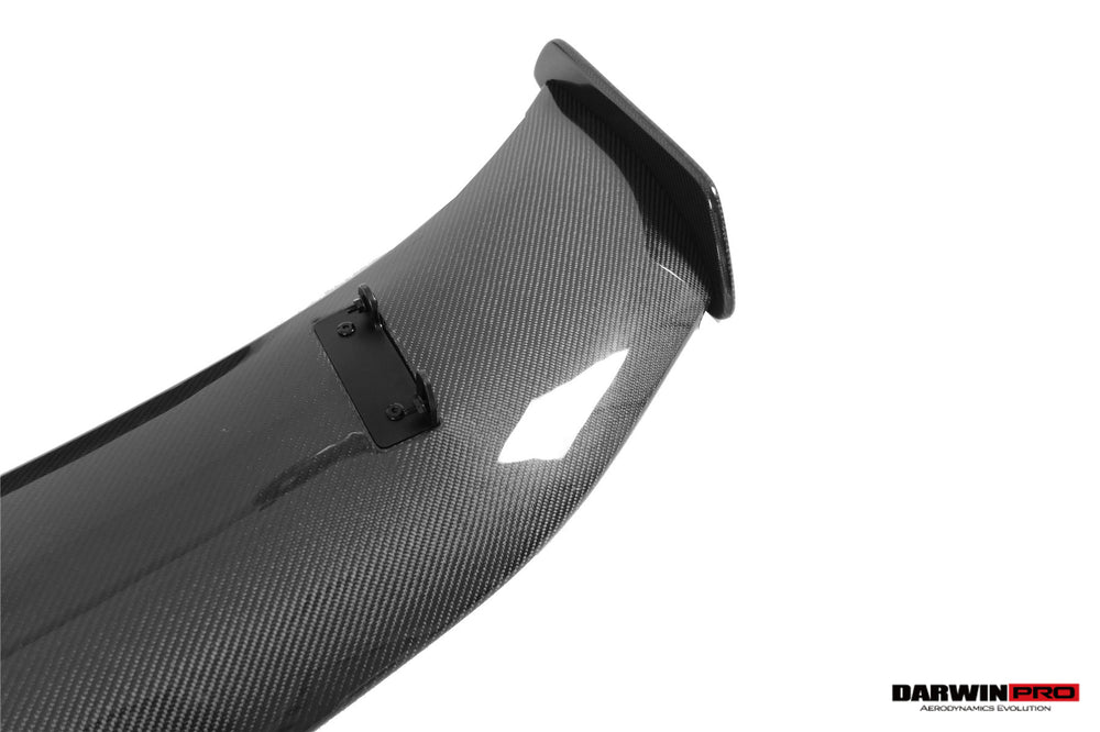 DarwinPRO 2016-2024 Porsche 718 Cayman & Boxster BKSS Style Carbon Fiber Trunk Spoiler - DarwinPRO Aerodynamics