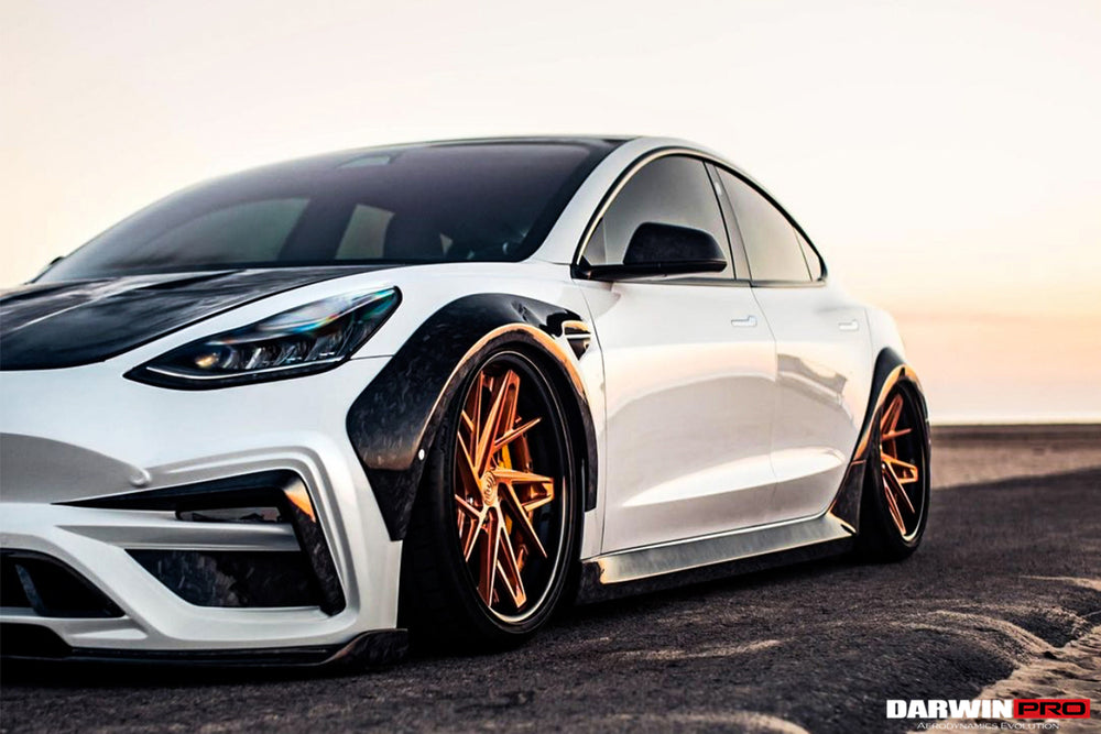 2017-2023 Tesla Model 3 IMP Performance Wide Fender Flares