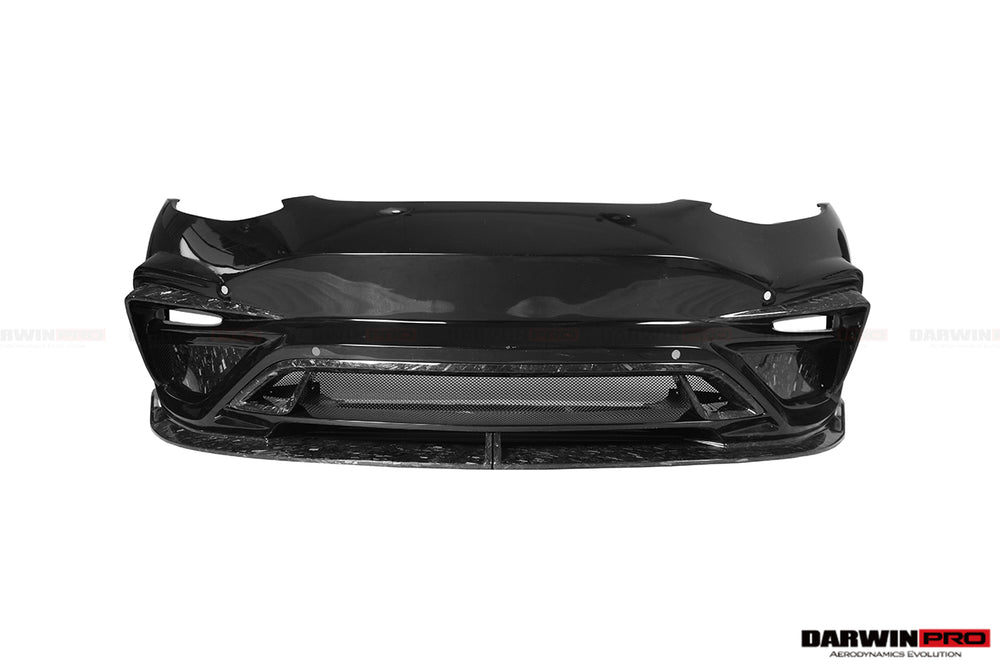 2017-2023 Tesla Model 3 IMP Performance Partial Carbon Fiber Front Bumper