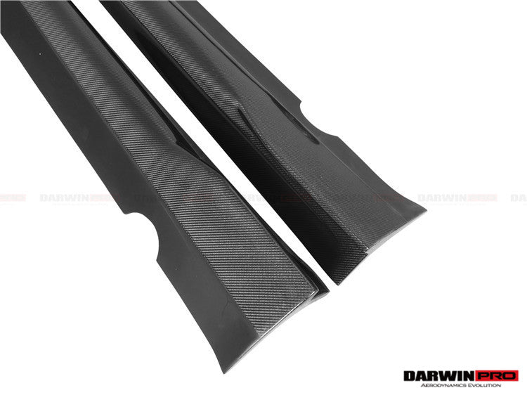 2017-2023 Tesla Model 3 IMP Performance Carbon Fiber Side Skirts - DarwinPRO Aerodynamics