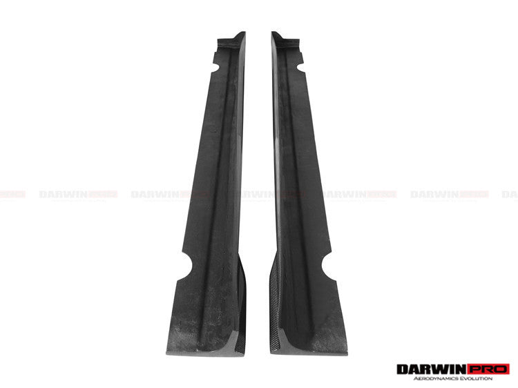 2017-2023 Tesla Model 3 IMP Performance Carbon Fiber Side Skirts - DarwinPRO Aerodynamics