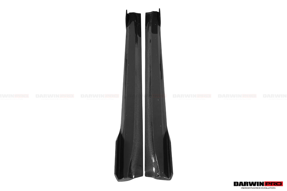 2017-2021 Tesla Model 3 IMP Performance Carbon Fiber Side Skirts Under Board