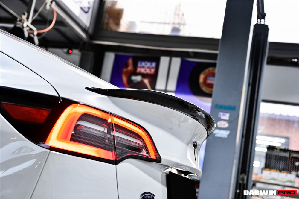 2017-2023 Tesla Model 3 IMP Performance Carbon Fiber Trunk Spoiler - DarwinPRO Aerodynamics