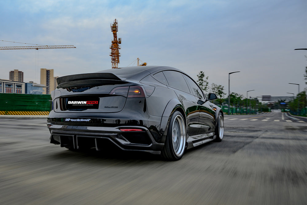 2021-2023 Tesla Model 3 IMP Performance Partial Carbon Fiber Full Body Kit