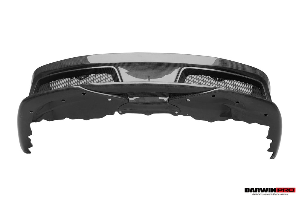 Capó de fibra de carbono y parachoques delantero parcial de fibra de carbono estilo BKSS para Ferrari 458 Coupe/Spyder 2010-2015