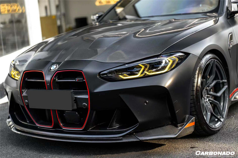 2021-UP BMW M3 G80 M4 G82/G83 CL Style Dry Carbon Fiber Front Lip - DarwinPRO Aerodynamics