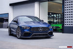  2019+ Mercedes Benz AMG GT63 S 4Door Coupe X290 Carbon Fiber Front Bumper Vents Canards 