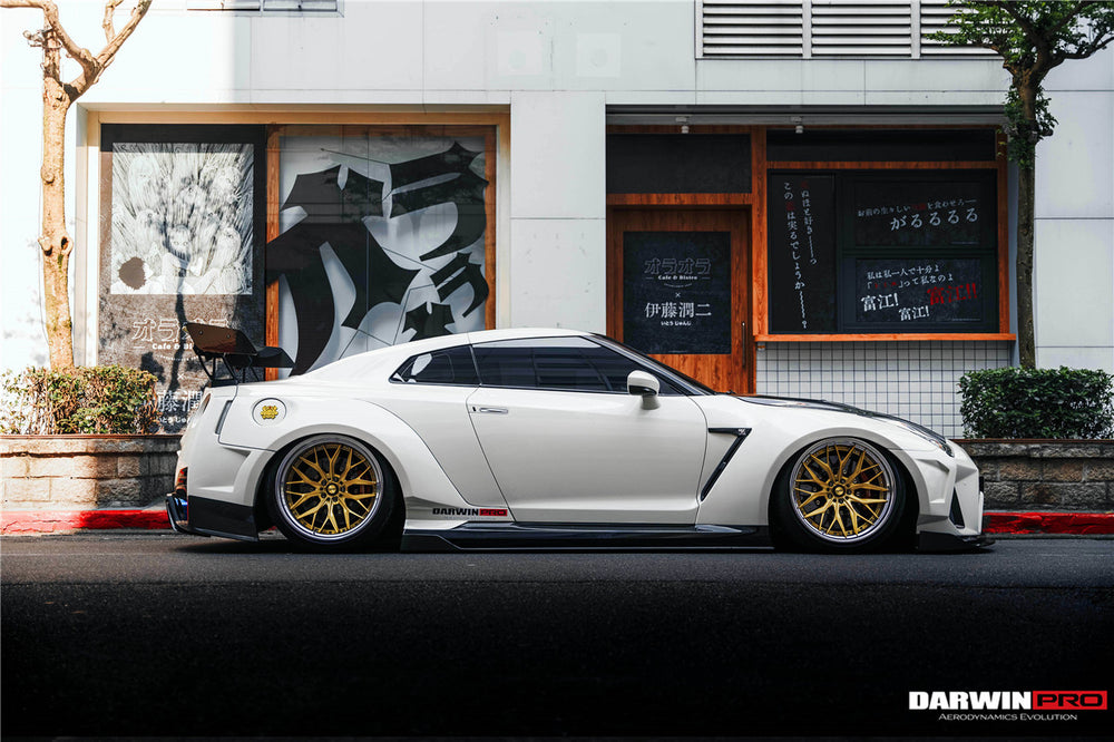 Kit de carrocería completa de fibra de carbono estilo BKSSII para Nissan GTR R35 CBA/DBA/EBA 2008-2022