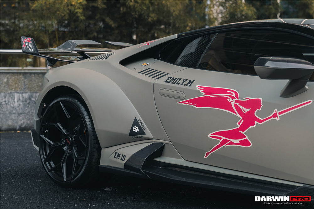 2019-2023 Lamborghini Huracan EVO Coupe Only BKSSII Style Full Wide Body Kit
