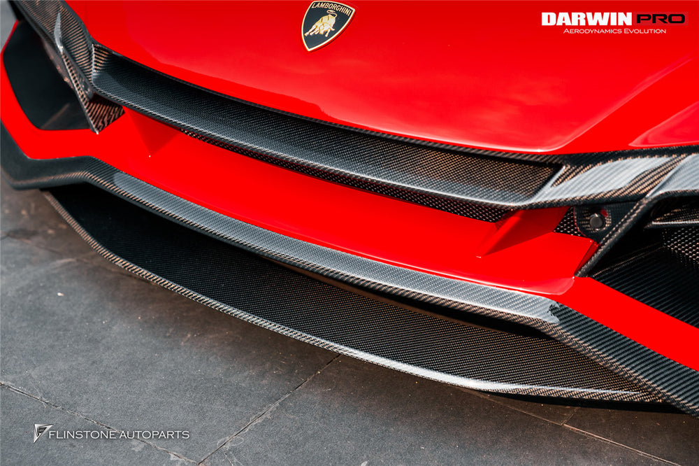 2015-2025 Lamborghini Huracan LP610 & LP580 & EVO & Tecnica BKSSII Style Front Bumper