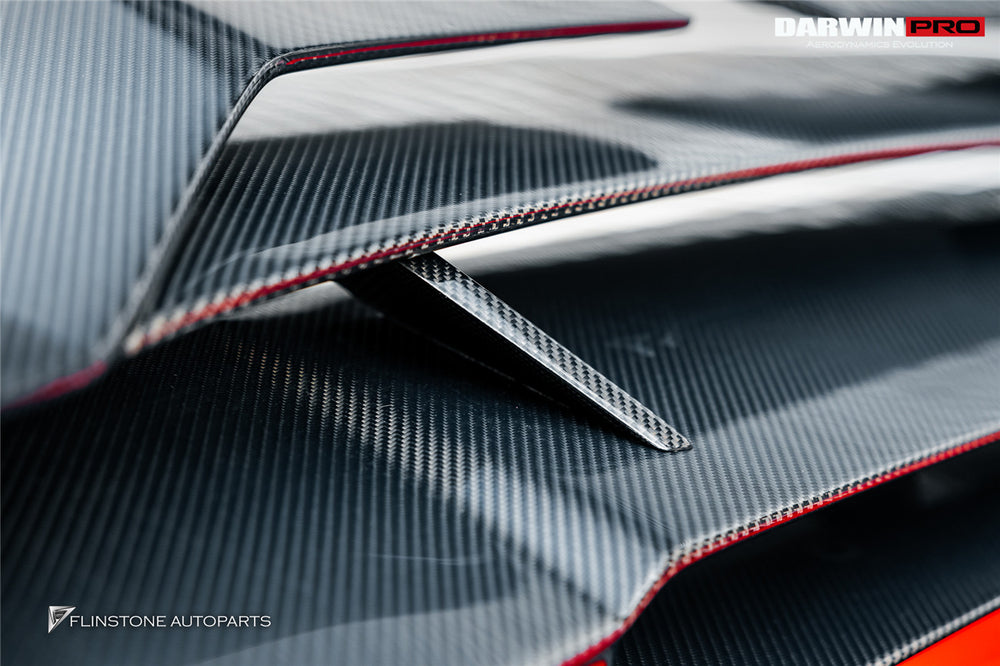 2015-2025 Lamborghini Huracan LP610 & LP580 & EVO & Tecnica BKSSII Style Spoiler Wing