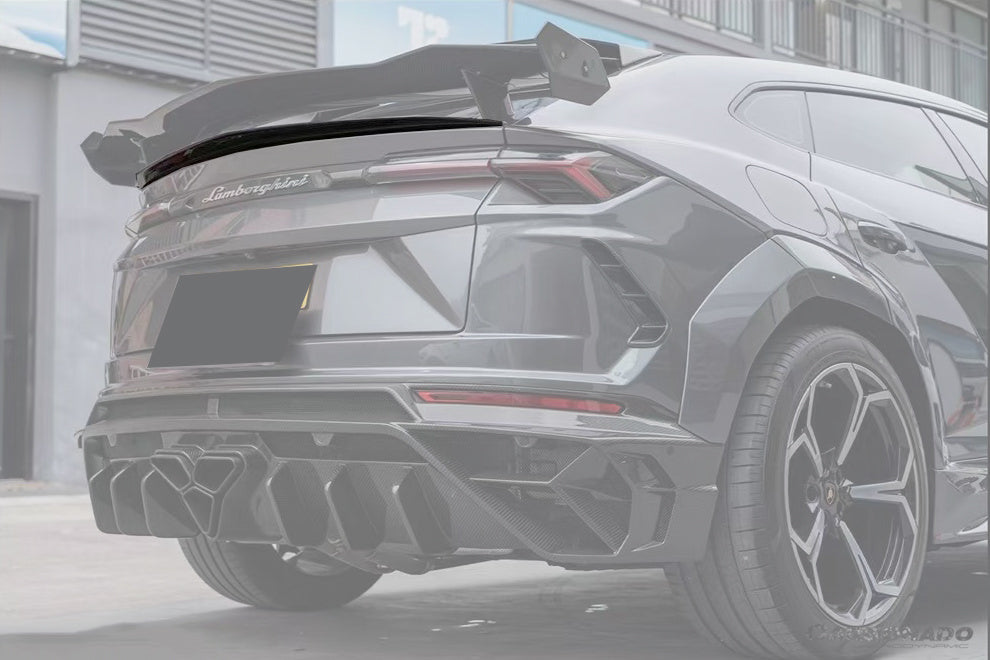 2018-2022 Lamborghini URUS MS Style Carbon Fiber Small Trunk Spoiler