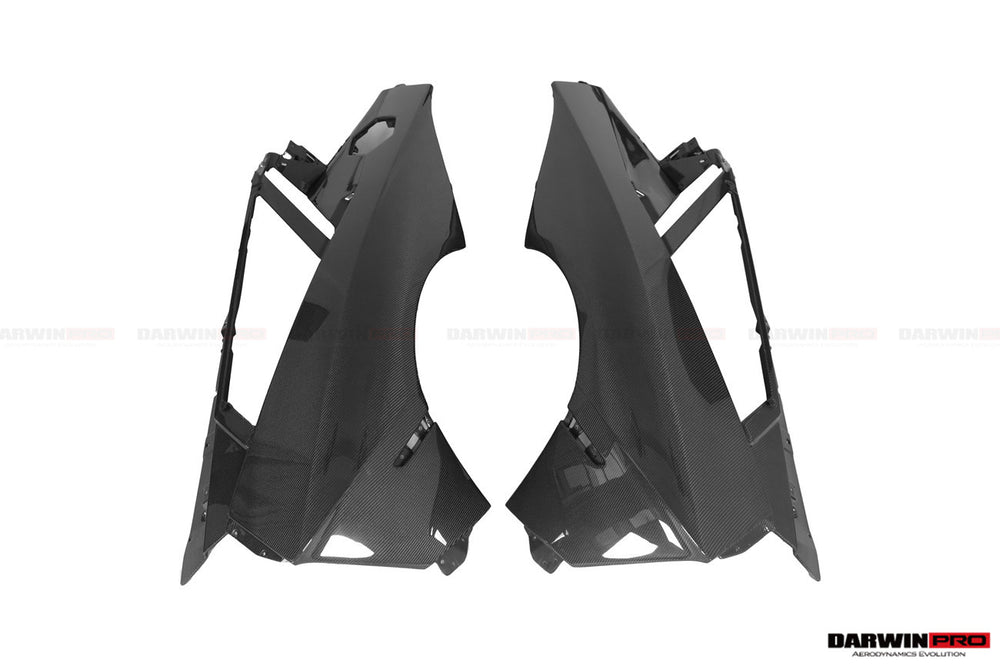 2011-2016 Lamborghini Aventador LP700 Coupe Carbon Fiber Rear Quarter Panels - DarwinPRO Aerodynamics