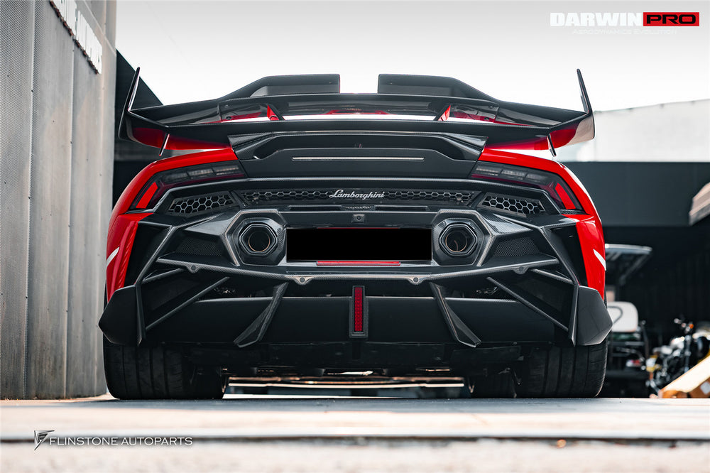 Kit de carrocería completa DarwinPRO 2015-2019 Lamborghini Huracan LP610 y LP580 estilo BKSSII (NO ANCHO)