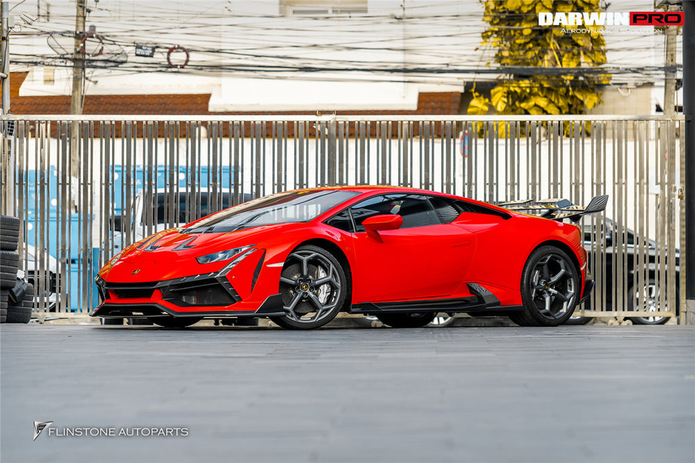 DarwinPRO 2019-2025 Lamborghini Huracan EVO Tecnica BKSSII Style Full Body Kit (NOT WIDE) - DarwinPRO Aerodynamics