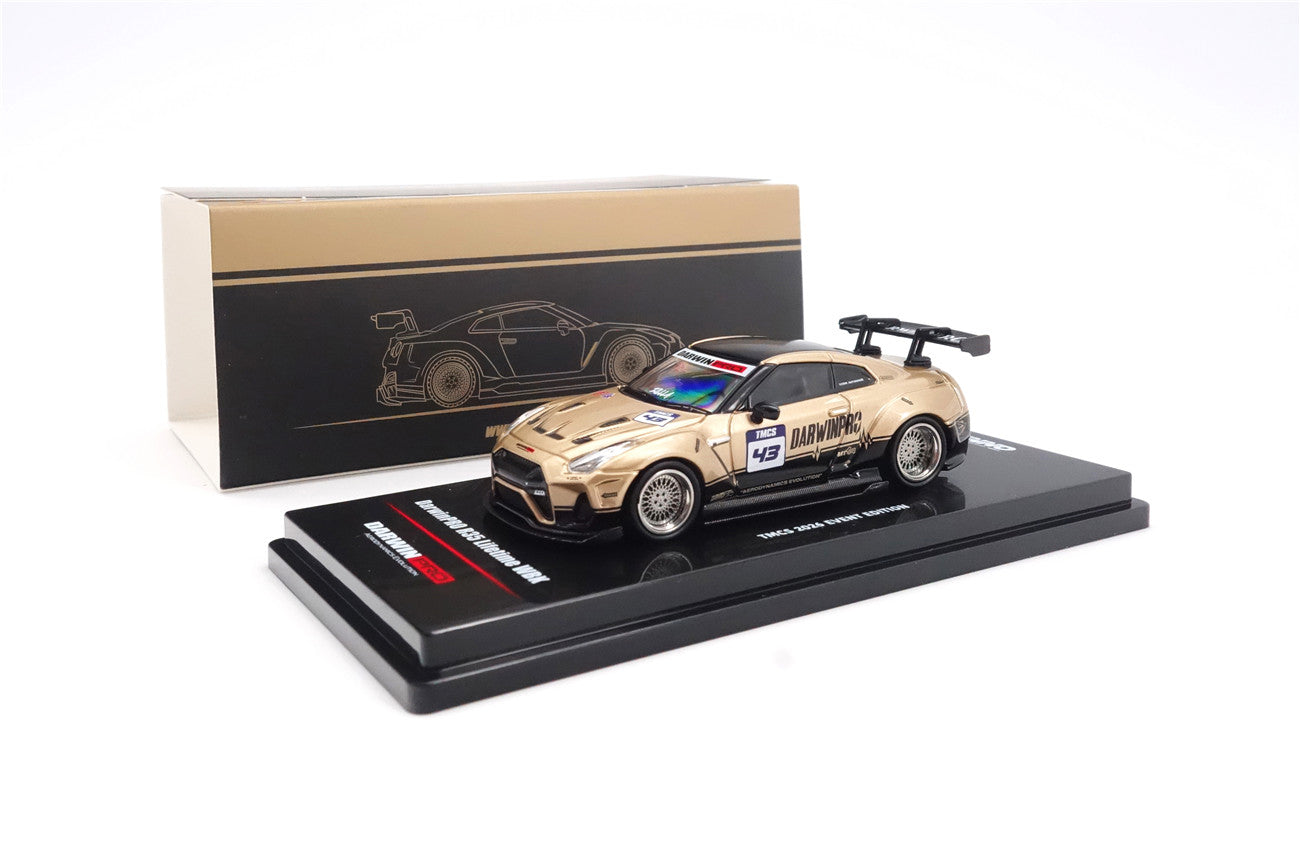D MODEL MODIFICATION 1/64 R35のみ Limited Edition 1:64 Scale Diecast Nissan GTR R35 Wide Body Model