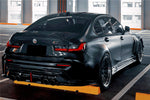  2021-UP BMW M3 G80 Sedan Only CS Style Dry Double Carbon Fiber Trunk 