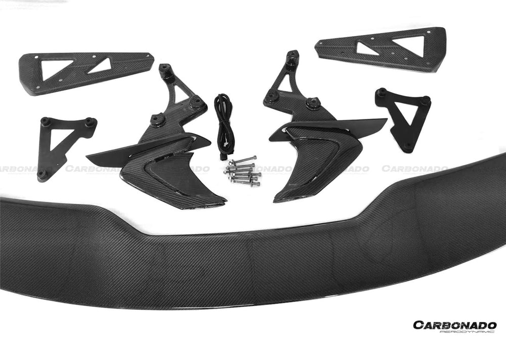 2015-2020 McLaren 540/570s MS Style Trunk Wing - Carbonado