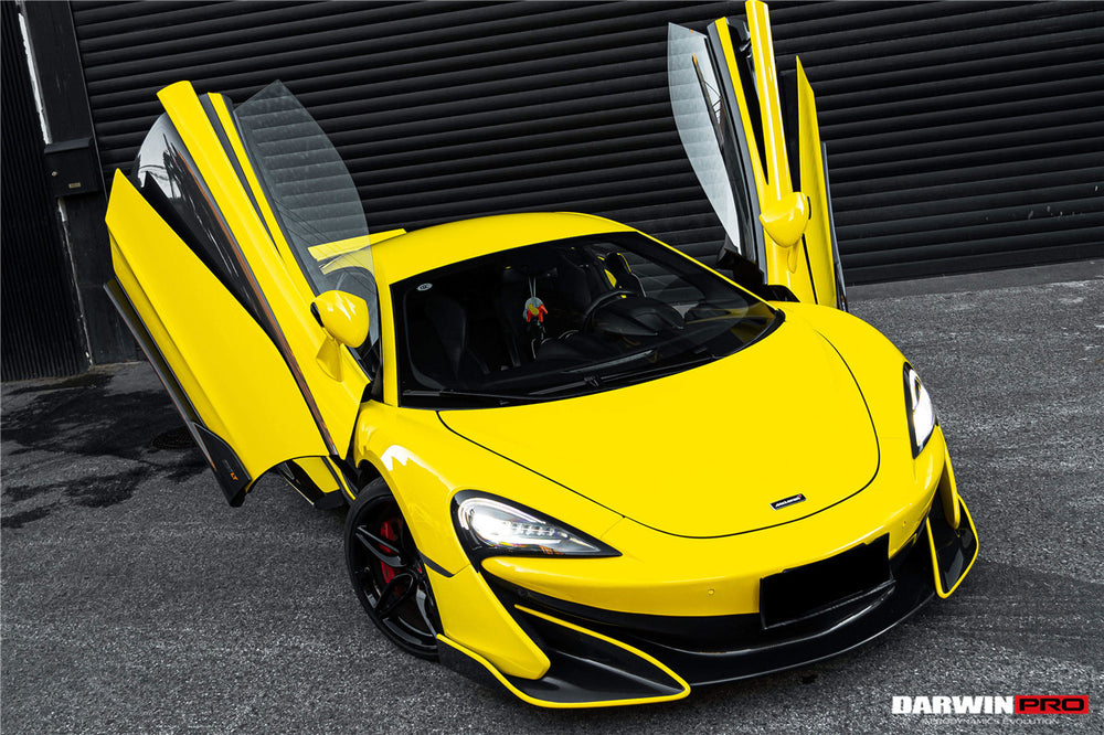 DarwinPRO 2015-2020 McLaren 540C & 570S Carbon Fiber Front Bumper Lip With Undertray - DarwinPRO Aerodynamics