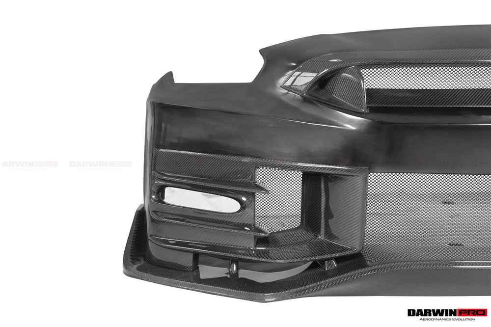 2008-2024 Nissan GTR R35 CBA/DBA/EBA 2024-Nismo Style Part Carbon Fiber Front Bumper - DarwinPRO Aerodynamics