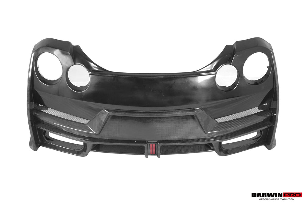 2008-2023 Nissan GTR R35 CBA DBA EBA Partial Carbon Fiber Rear Bumper ...