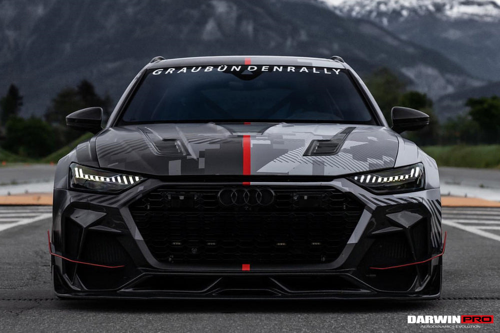2019-2023 Audi RS6 Avant C8 IMP Performance Front Bumper - DarwinPRO Aerodynamics