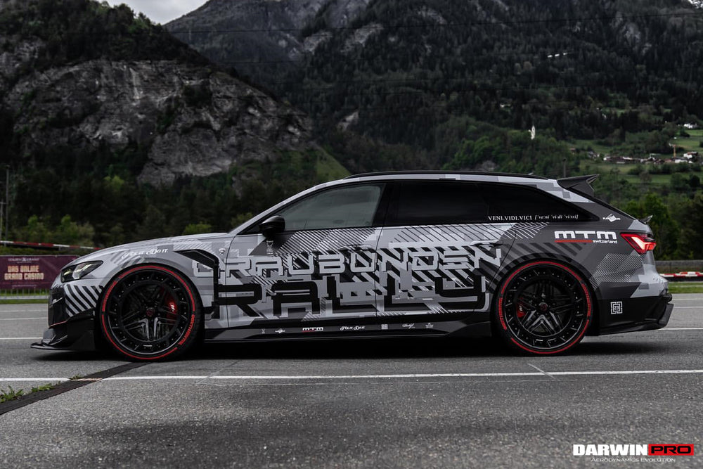 2019-2023 Audi RS6 Avant C8 IMP Performance Side Skirts - DarwinPRO Aerodynamics