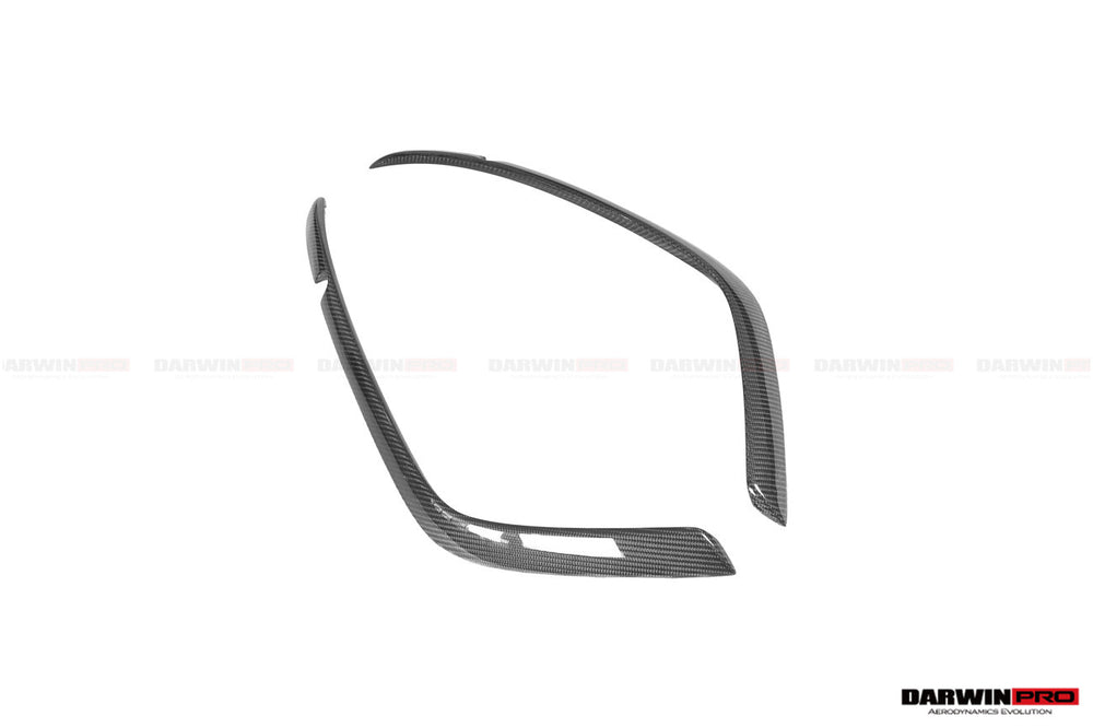 Embellecedores de ventilación para parachoques trasero estilo BKSSII para Porsche 911 992 Carrera, 4, 4S, Targa y Cabriolet SD-Sport Design Model DarwinPRO 2019-2024