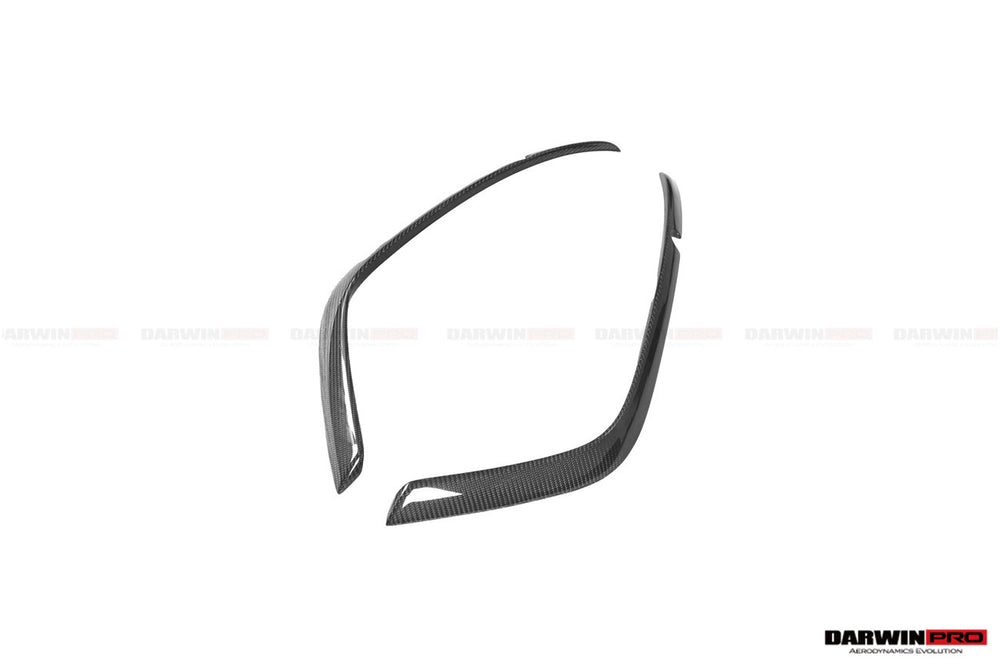 Embellecedores de ventilación para parachoques trasero estilo BKSSII para Porsche 911 992 Carrera, 4, 4S, Targa y Cabriolet SD-Sport Design Model DarwinPRO 2019-2024