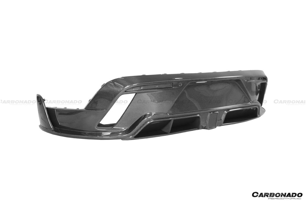 2019-2023 Porsche Taycan/4/4S/GTS/TURBO CADO Style Rear Diffuser - Carbonado