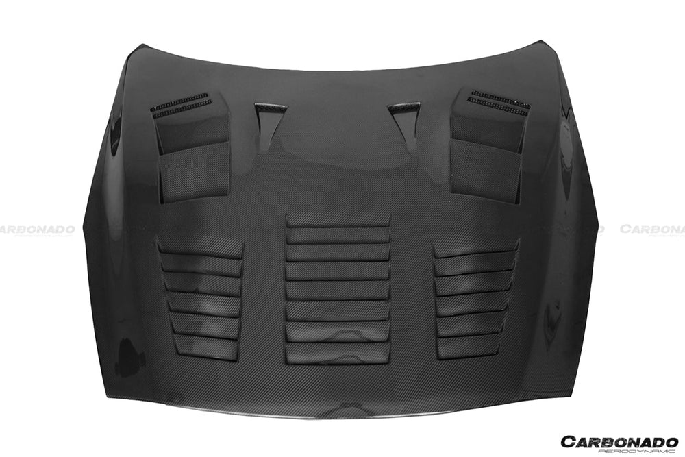 2009-2016 Nissan GTR R35 CBA & DBA TP-2 Style Carbon Fiber Hood