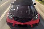  DarwinPRO 2008-2011 Mercedes Benz W204 C63 AMG BKSS Style Hood - DarwinPRO Aerodynamics 