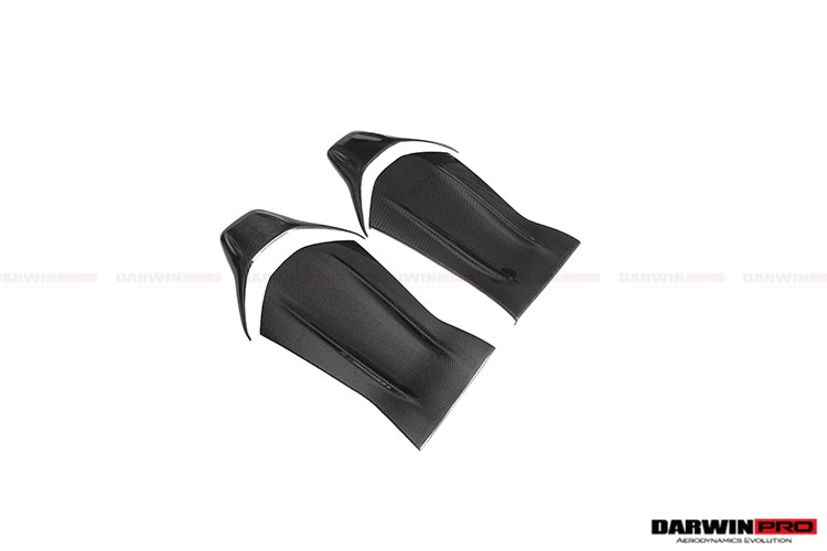 2015-2018 Mercedes Benz C63 S CLA45 AMG Sedan Carbon Fiber Seat-back Cover - DarwinPRO Aerodynamics