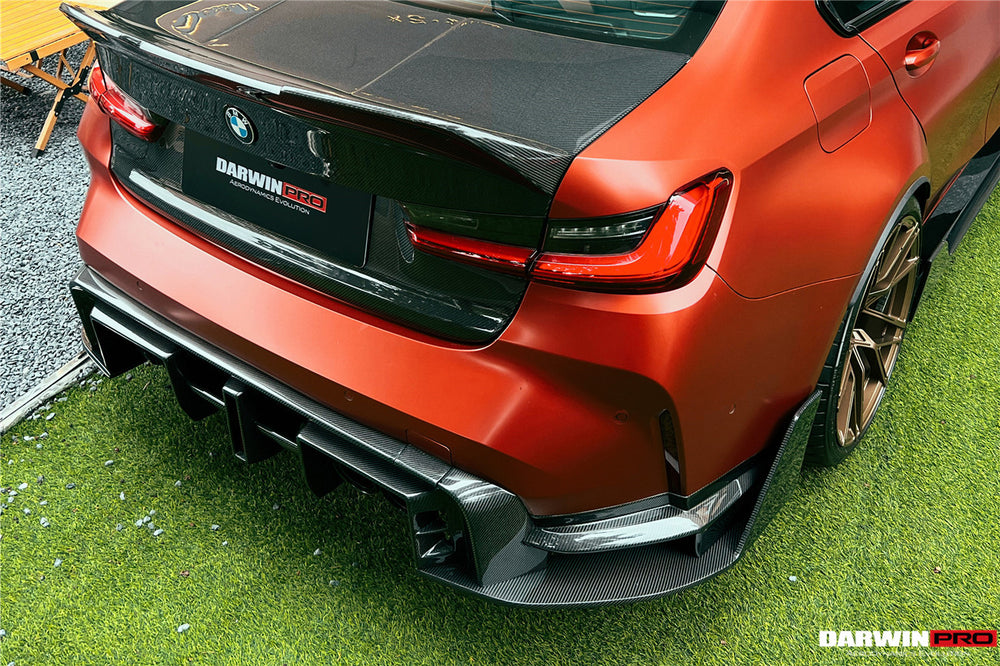 2021-UP BMW M3 G80 BKSS Style Carbon Fiber Rear Diffuser